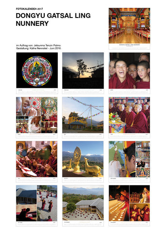 Fotokalender 2017 Dongyu Gatsal Ling Nunnery